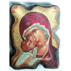 Ikona Panny Marie s Kristem (Antický styl)
