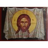 Ikona tváře Ježíše Krista na plátně