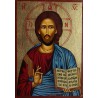 Žehnající Kristus (ikona na plátně)