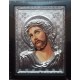 Kovová ikona Ježíše Krista